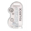 Cargue la imagen en el visor de la galería, Shots RealRock Realistic Crystal Clear 7" Dildo w/Balls - Transparent Clear
