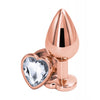 Încărcați imaginea în vizualizatorul Galerie, Rear Assets Rose Gold Heart Medium - Clear
