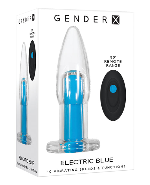 Gender X Elektrisch Blau - Klar/Blau