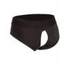 Cargue la imagen en el visor de la galería, Boundless Backless Brief L/XL - Black
