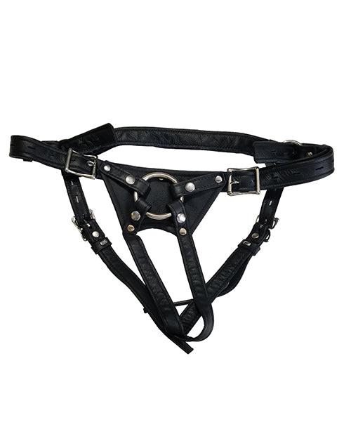 Locked In Lust Crotch Rocket Harnais Large Jouet Sexuel Noir Pour Hommes Et Femmes Confortable