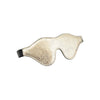 Load image into Gallery viewer, Spartacus Blindfold w/Leather - White Snakeskin Micro Fiber
