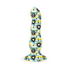 Carica l'immagine nel visualizzatore Galleria, Collage Diamonds &amp; Hearts Curvy Silicone Dildo
