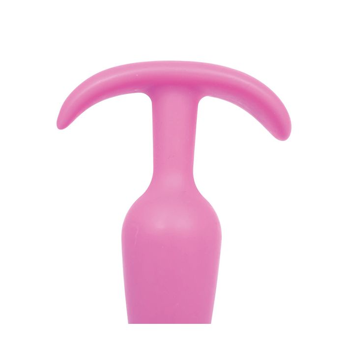 Simpli Trading Silicone Butt Plug - Small Pink