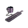 Load image into Gallery viewer, Spartacus Galaxy Legend Faux Leather Ankle Restraints - Purple
