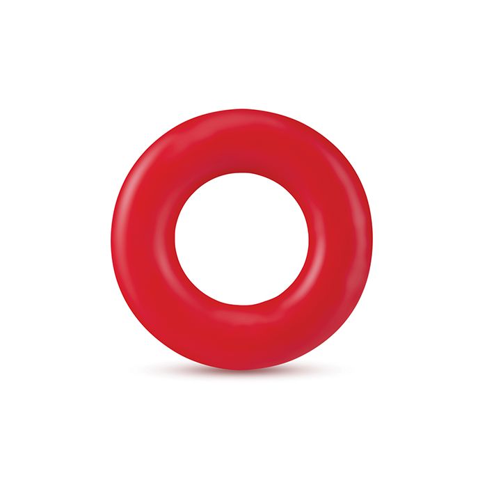 Blush Stay Hard Donut Rings Red Pack Of 2 For Penis Enhancement