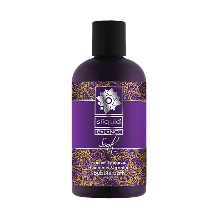 Sliquid Balance Soak - 8.5 oz Kokosnoot Papaja