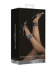 Carica l'immagine nel visualizzatore Galleria, Shots Ouch Plush Leather Ankle Cuffs - Black
