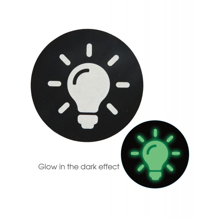 Peekaboos Glow in the Dark Light Bulb - Pack of 2