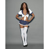 Load image into Gallery viewer, Euphoria Sexy School Girl Blue Plaid One Size Costume
