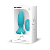 Załaduj obraz do przeglądarki galerii, A Play Thrust Adventurous Rechargeable Silicone Anal Plug w/Remote - Teal
