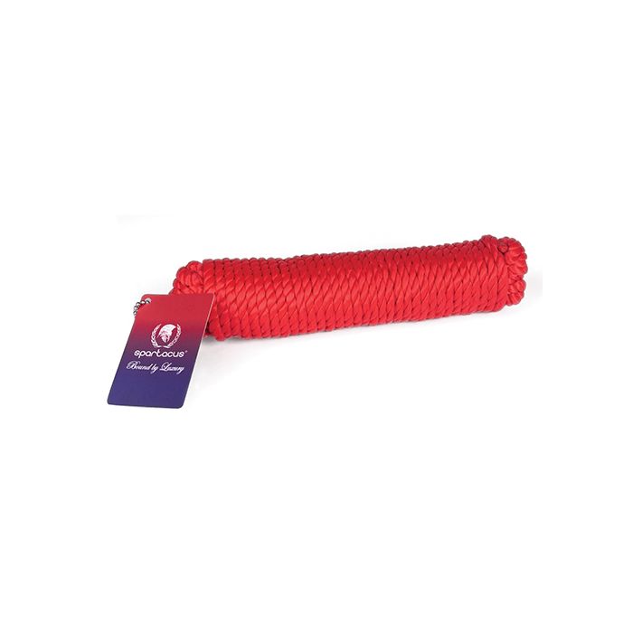 Spartacus Nylon Rope 10 Meters Red For Bondage And Restraint