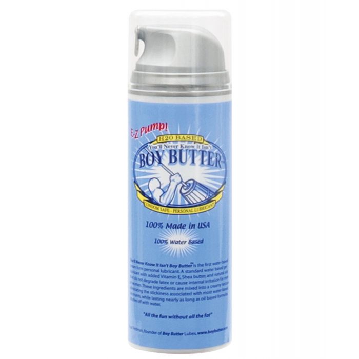 Boy Butter à base d'eau H2O - Pompe de 5 oz