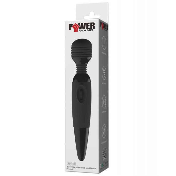 Pretty Love Power Wand Vibrator - Zwart