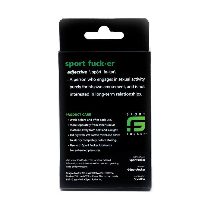 Sport Fucker Half Pipe - Black