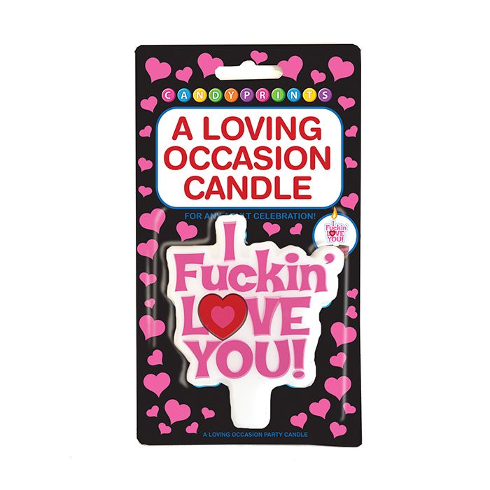A Loving Occasion Candle I Love You Sassy Romantic Gift