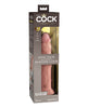 Bild in den Galerie-Viewer laden, King Cock Elite 9" Dual Density Silicone Cock - Light
