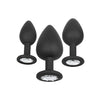 Load image into Gallery viewer, Silicone Gem Anal Kit - Black
