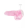 Load image into Gallery viewer, Shots RealRock Realistic Crystal Clear 8" Dildo w/Balls - Pink
