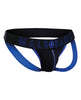 Lataa kuva gallerian katseluohjelmaan, Male Basics Neon Jockstrap Royal MD
