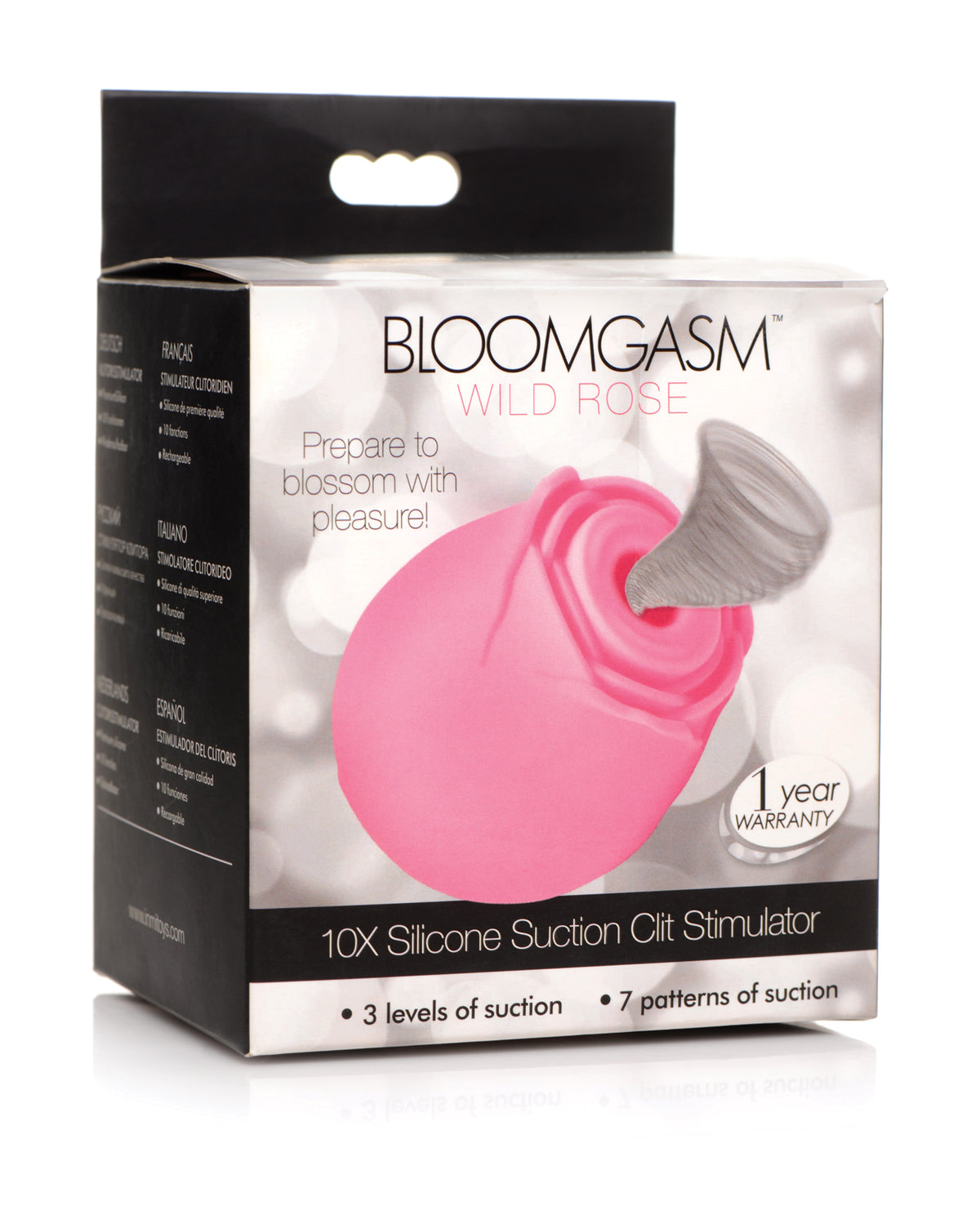 Inmi Bloomgasm Wild Rose 10X Stimulator - Pink
