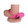 Lataa kuva gallerian katseluohjelmaan, Bang! Vibrating Cock Ring &amp; Bullet w/Remote Control - Pink
