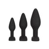 Load image into Gallery viewer, Silicone Anal Exerciser Kit - Black
