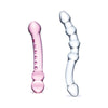 Load image into Gallery viewer, Glas 2 pc Double Pleasure Glass Dildo Set
