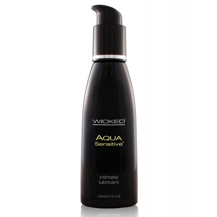 Wicked Sensual Care Hypoallergen Aqua Sensitive Vattenbaserat Glidmedel - 4 oz Oparfymerad