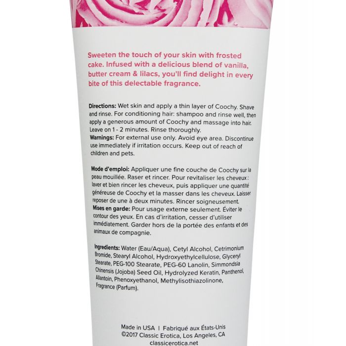 COOCHY Krem do golenia - 7.2 oz Frosted Cake