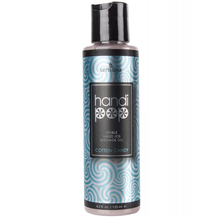 Gel da massaggio Handipop Hand Job - Bottiglia da 4.2 oz Cotton Candy