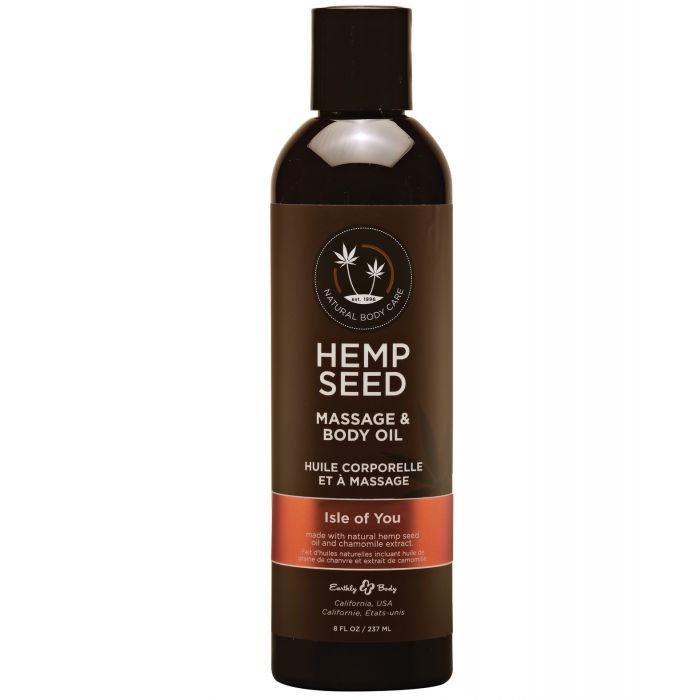Earthly Body Massage- en lichaamsolie - 8 oz Isle of You