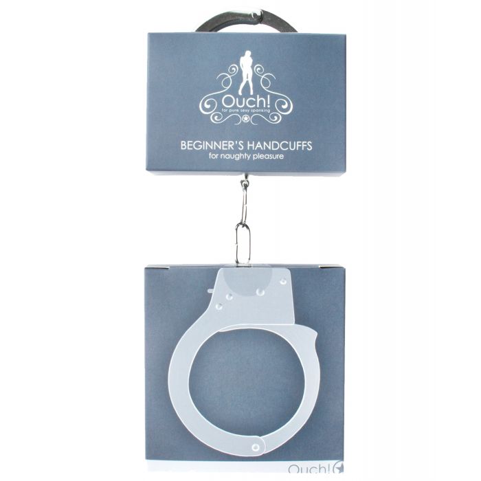 Shots Ouch Beginner Handcuffs - Metal