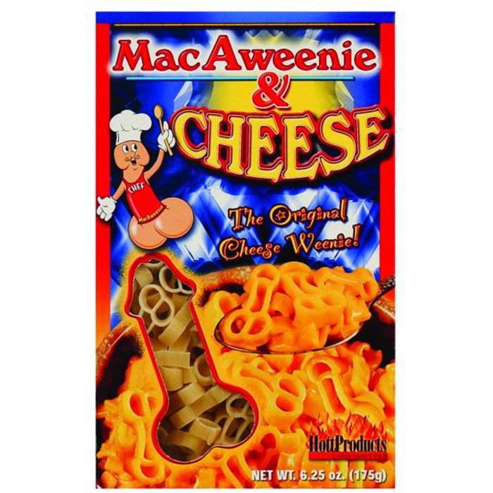 Macaweenie e formaggio