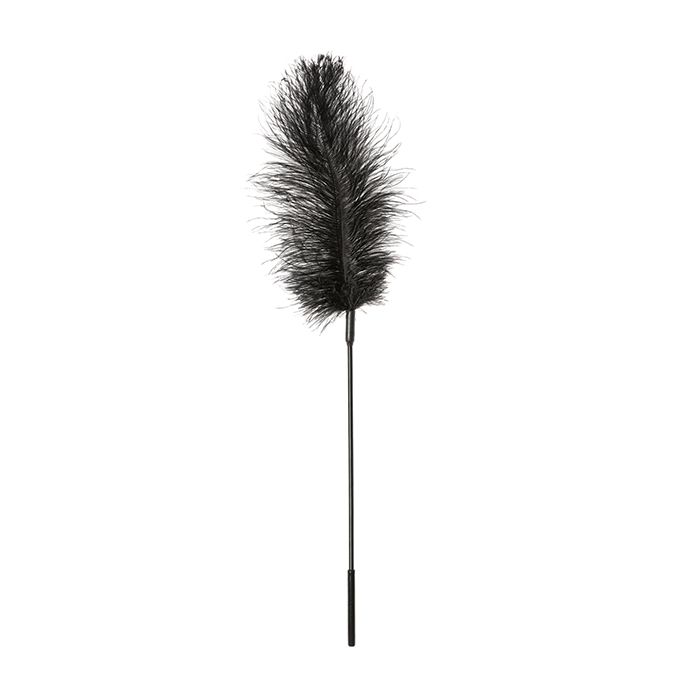 Sportsheets Body Tickler Ostrich Feather - Black