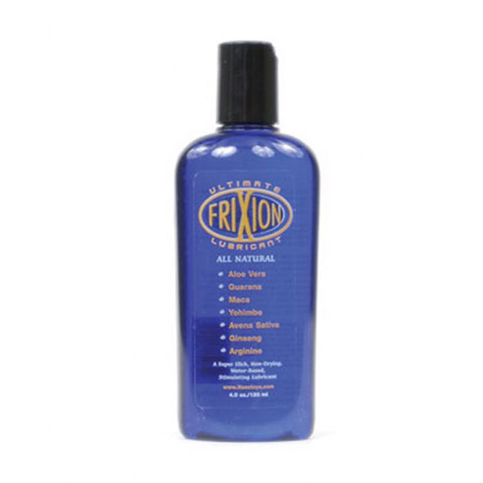 FriXion Lubricant Water Based 4oz Latex Compatible Ultra Slick Formula
