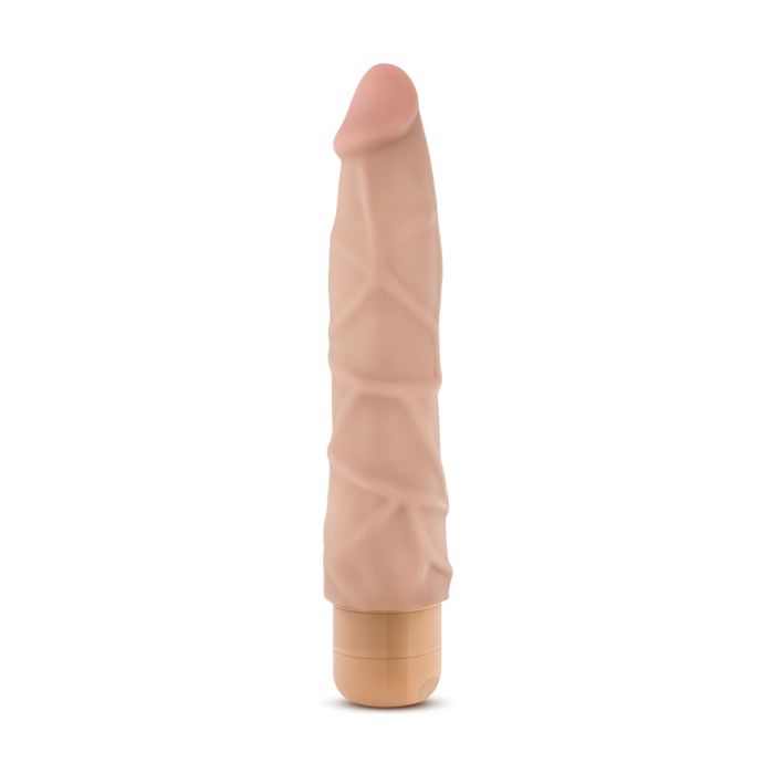Blush Dr Skin Vibe 1 Beige Realistic Vibrator With Veins