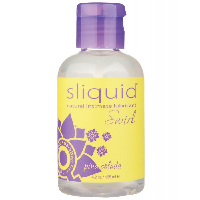 Sliquid Naturals Swirl Λιπαντικό - 4.2 oz Πίνα Κολάντα
