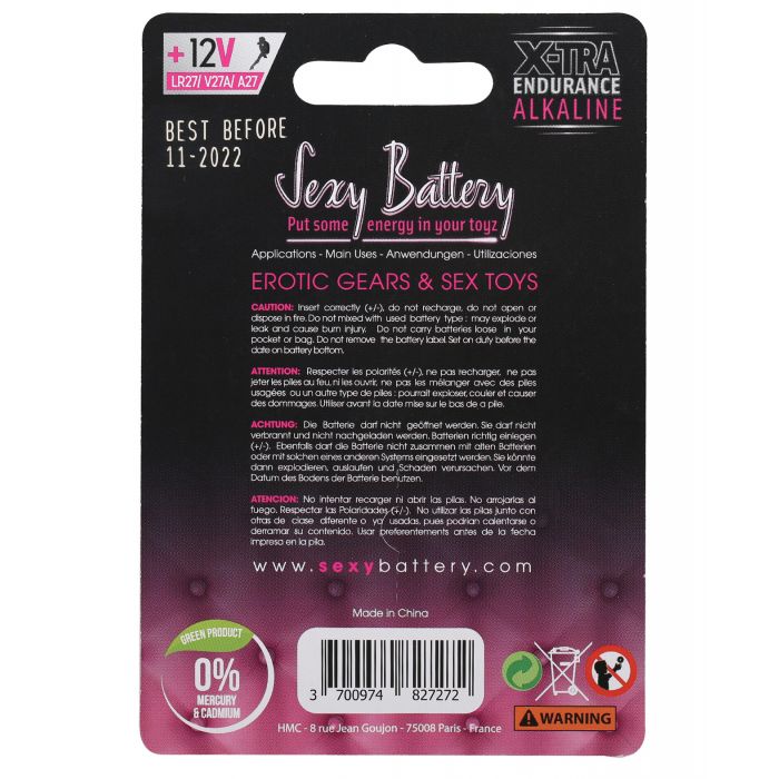 Sexy Battery 27A- Box of 10