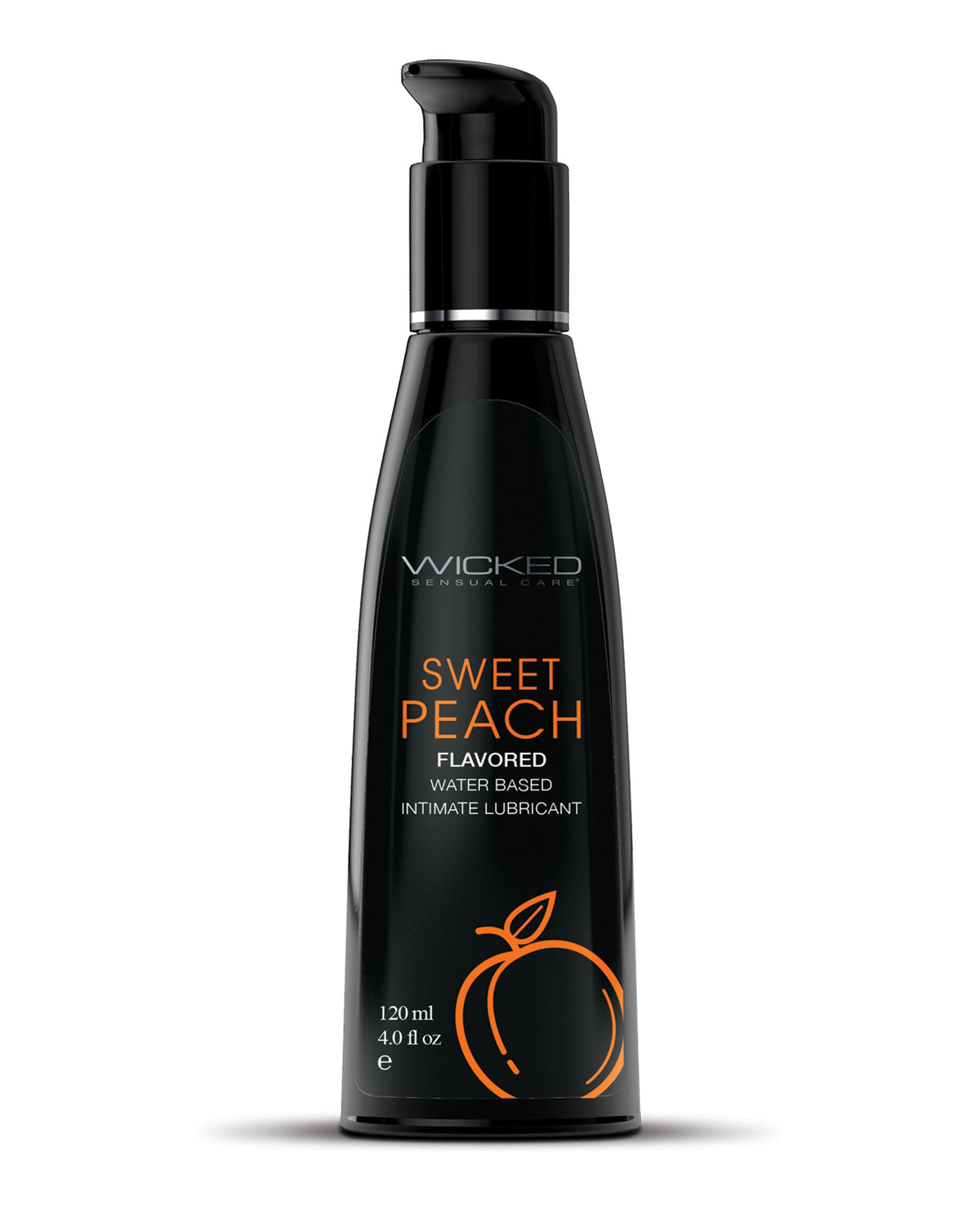 Wicked Sensual Care Vattenbaserat Glidmedel - 4 oz Söt Persika