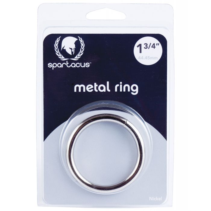 Spartacus 1.75" Nickel Cock Ring
