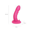 Load image into Gallery viewer, Pegasus 6" Rechargeable Ripple Peg w/Adjustable Harness &amp; Remote - Pink

