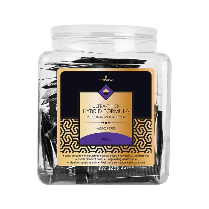 Sensuva Hybrid Personal Moisturizer Tub - Asst. Tub of 100
