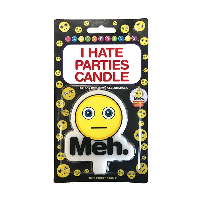 I Hate Parties Candle - Meh