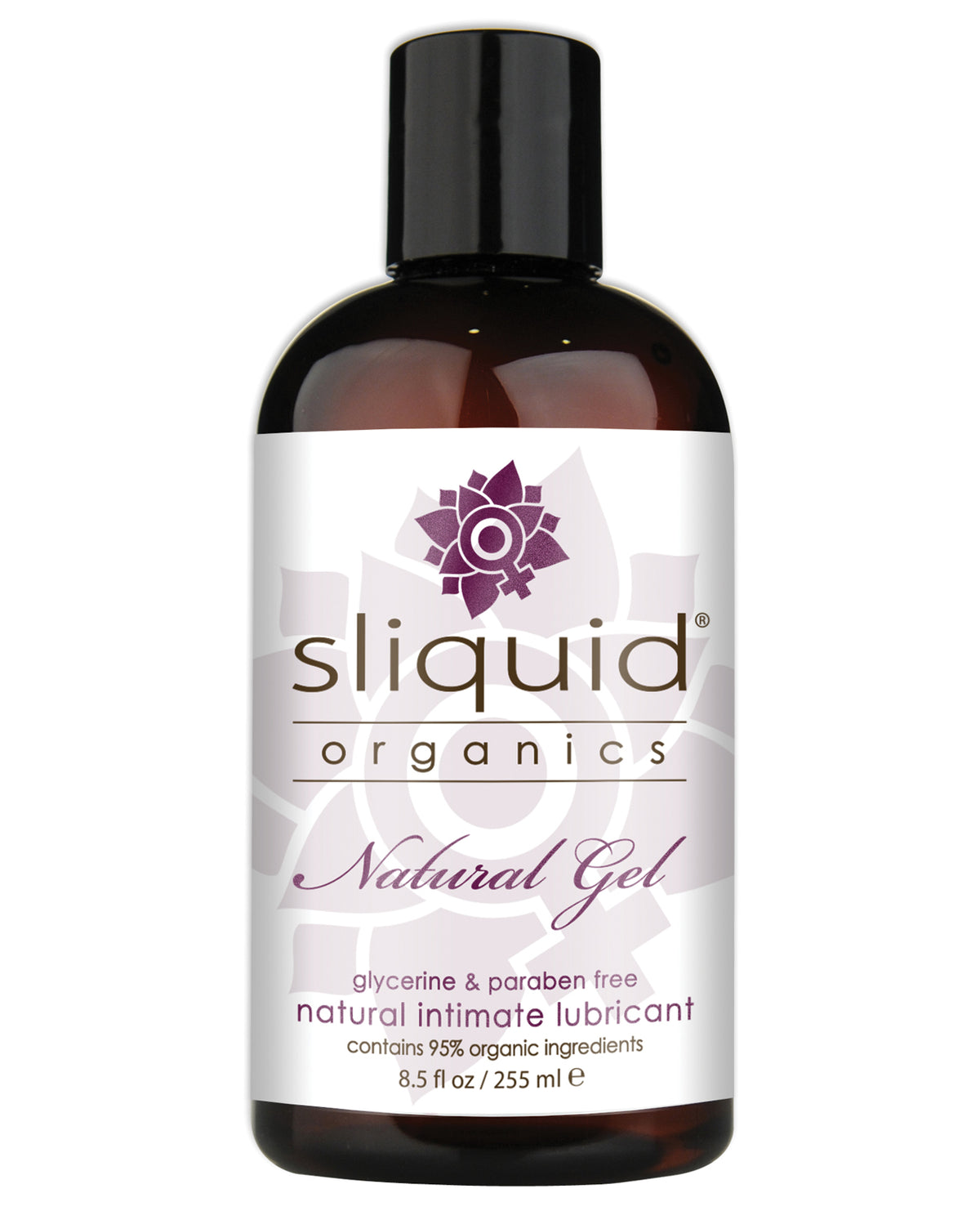Sliquid Organics Natural Lubricating Gel 8.5 Oz Glycerin Free Paraben Free