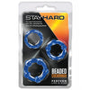 Load image into Gallery viewer, Blush Stay Hard Beaded Cock Rings 3 Pack - Blue
