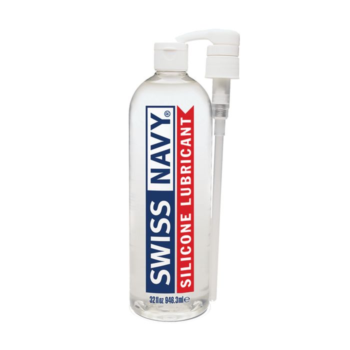 Swiss Navy Silicone Lubricant 32 Oz For Intimate Comfort