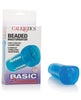 Load image into Gallery viewer, Basic Essentials Beaded Masturbator - Blue
