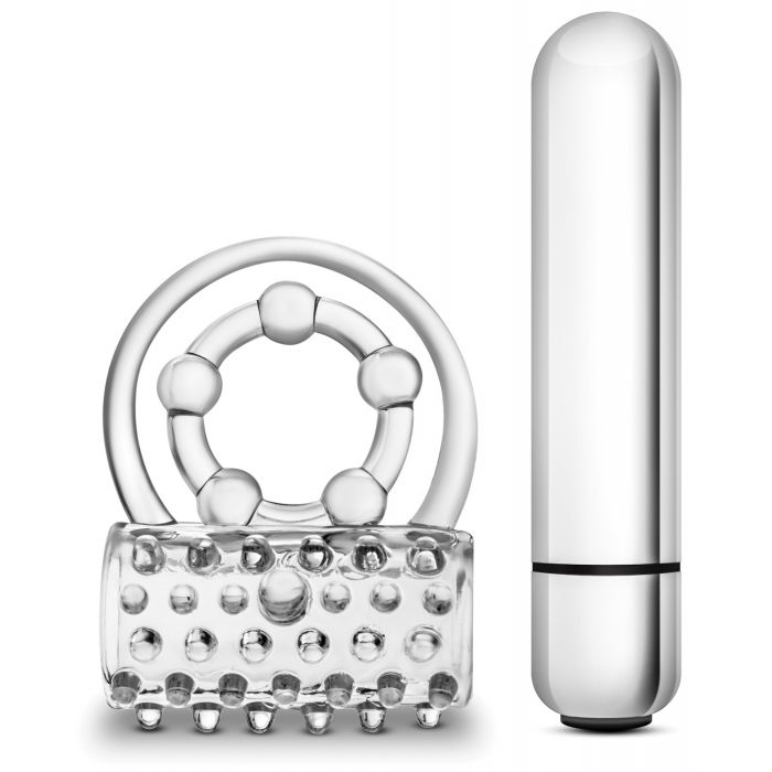 Anillo para pene Blush Stay Hard Super Clitificador - Transparente