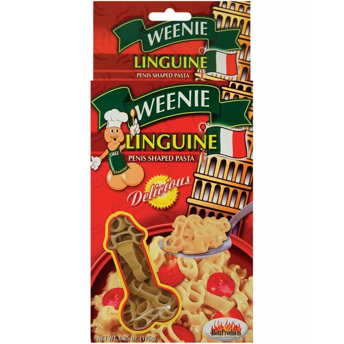Weenie Linguini Pecker Shaped Pasta Gag Gift For Bachelorette Party